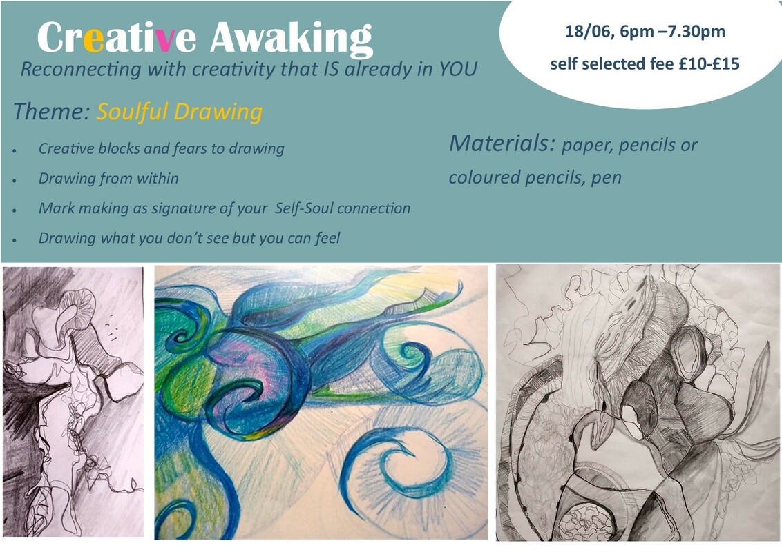 Creative Awakening Soulful Drawing Association For Person Centred