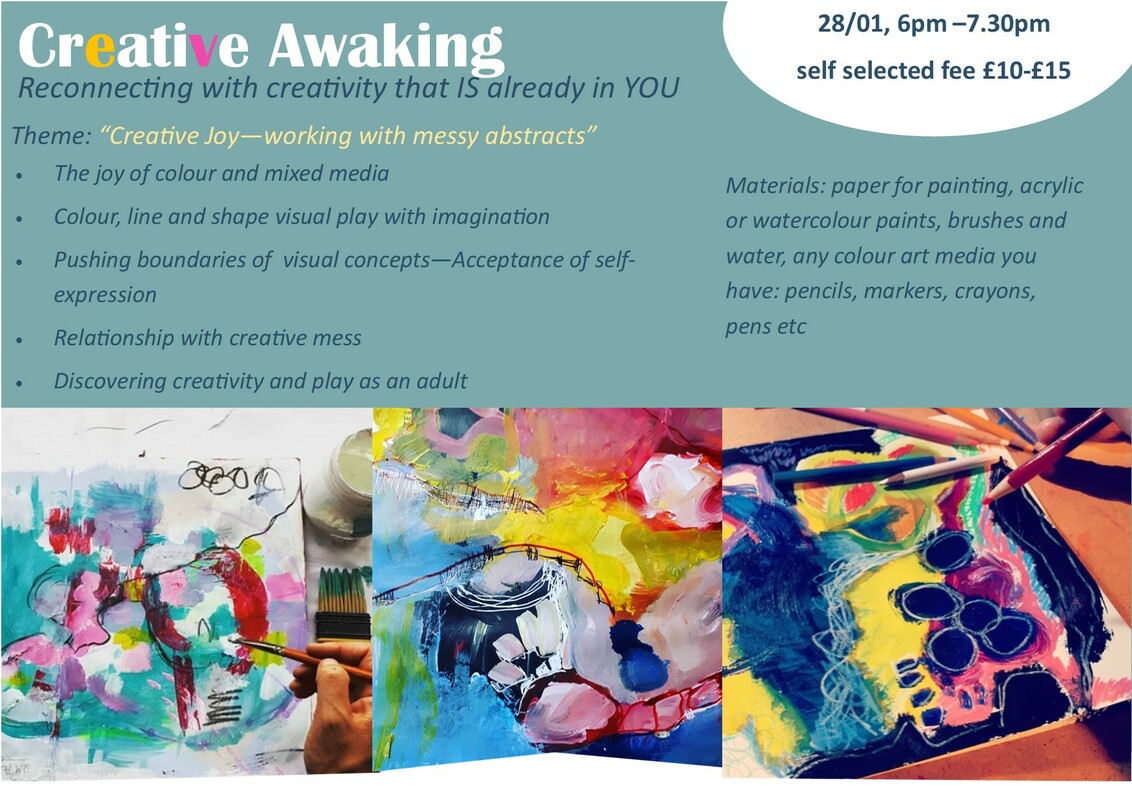 Creative Awakening - Working With Messy Abstracts | Association For ...