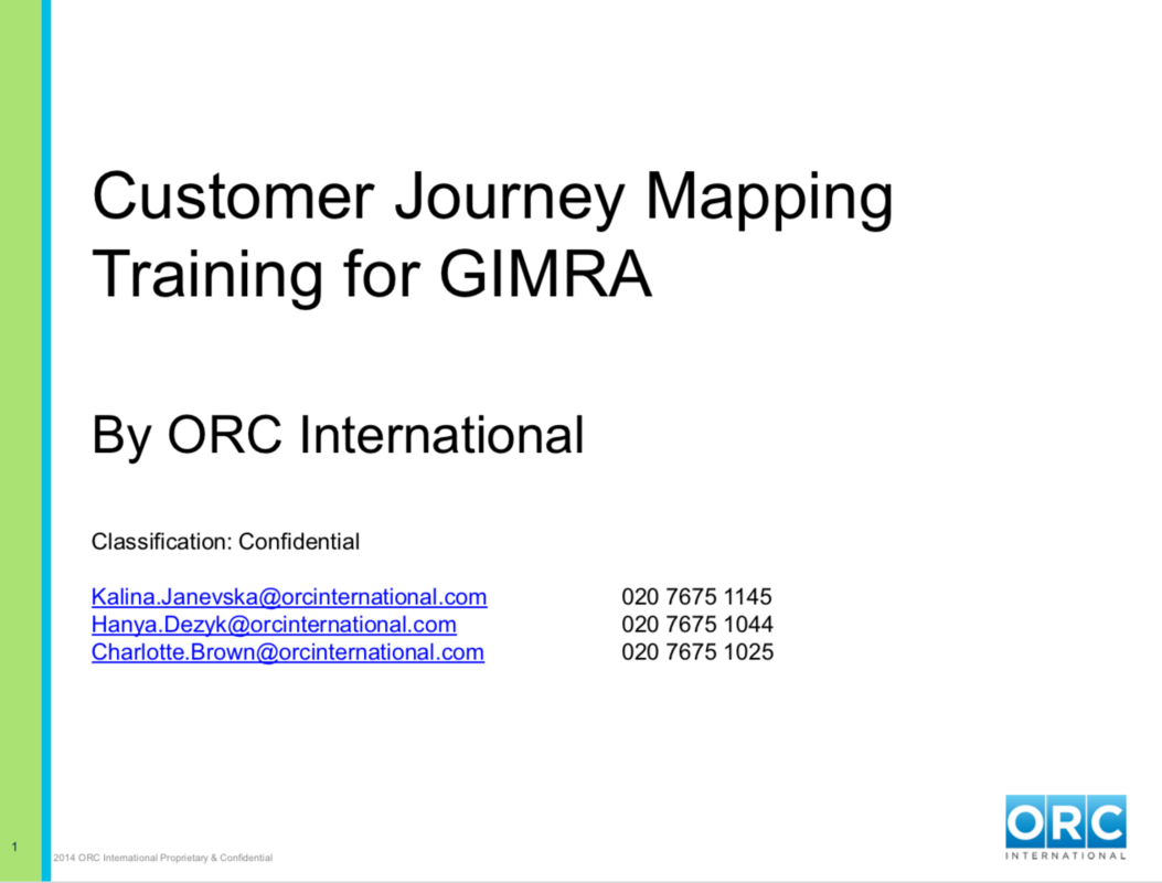 Customer Journey Mapping AURA