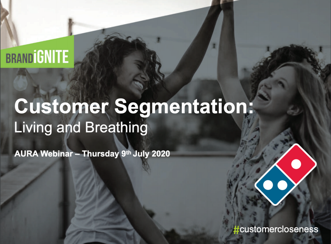 Customer Segmentation Living And Breathing AURA