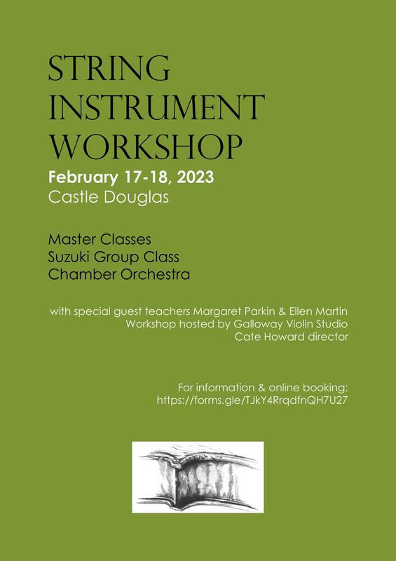 Southwest Scotland String Instrument British Suzuki Music