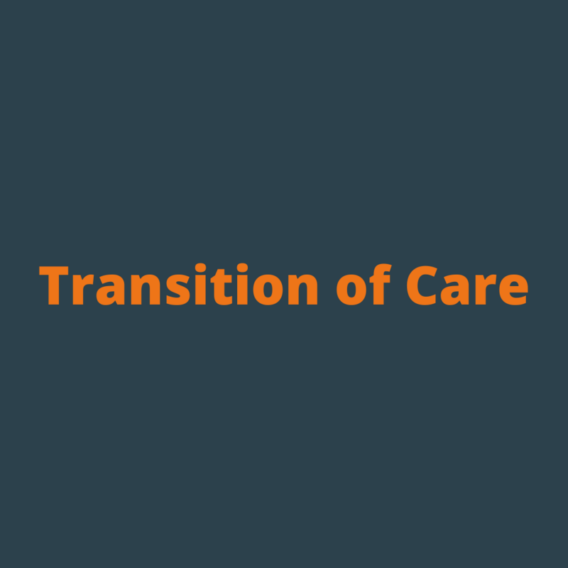 Transition Of Care The Colab 7159