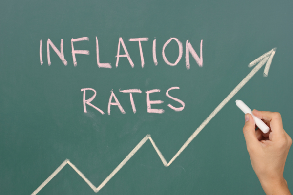 high inflation written on chalk board cranfield trust blog
