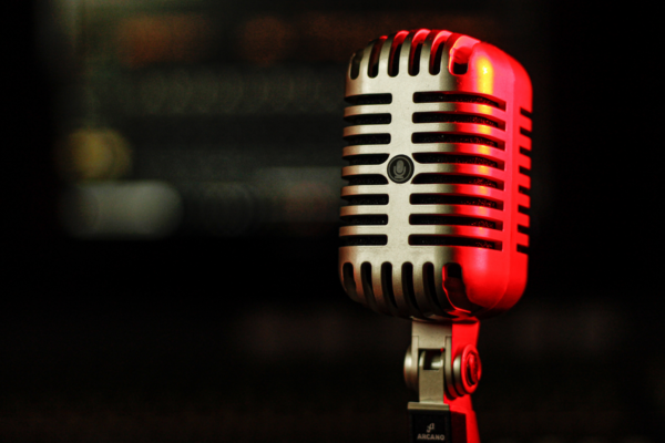 Photo of microphone