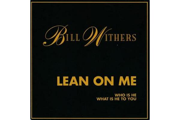 Record cover - Lean on me