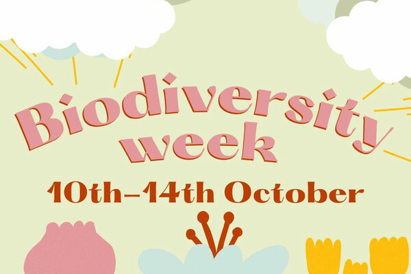 Biodiversity week flowers clouds