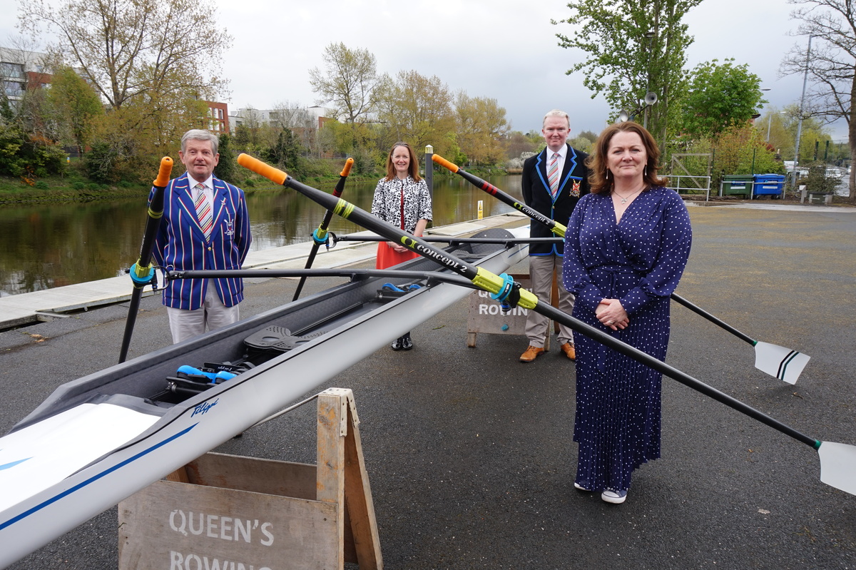 Major boost for Queen's Rowing Academy Lady Victoria Boat Club