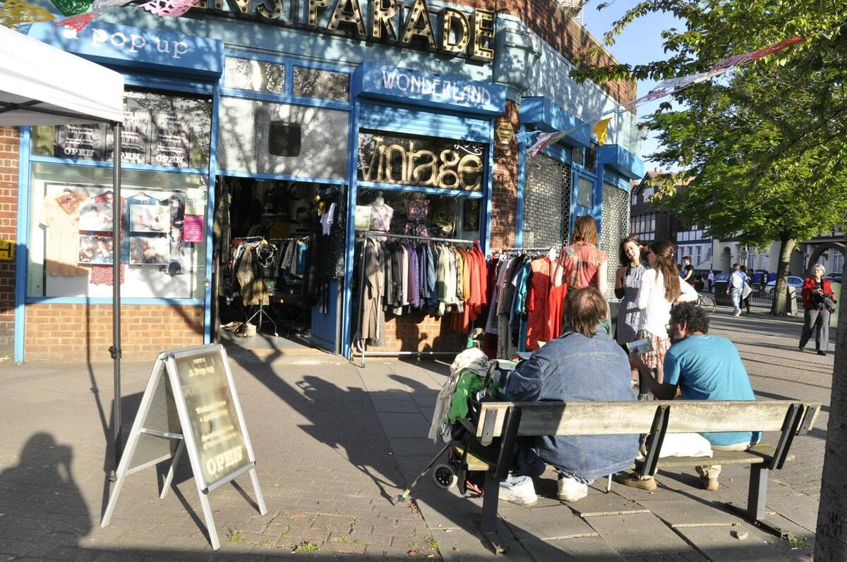 Queens Parade in Willesden green Meanwhile Foundation