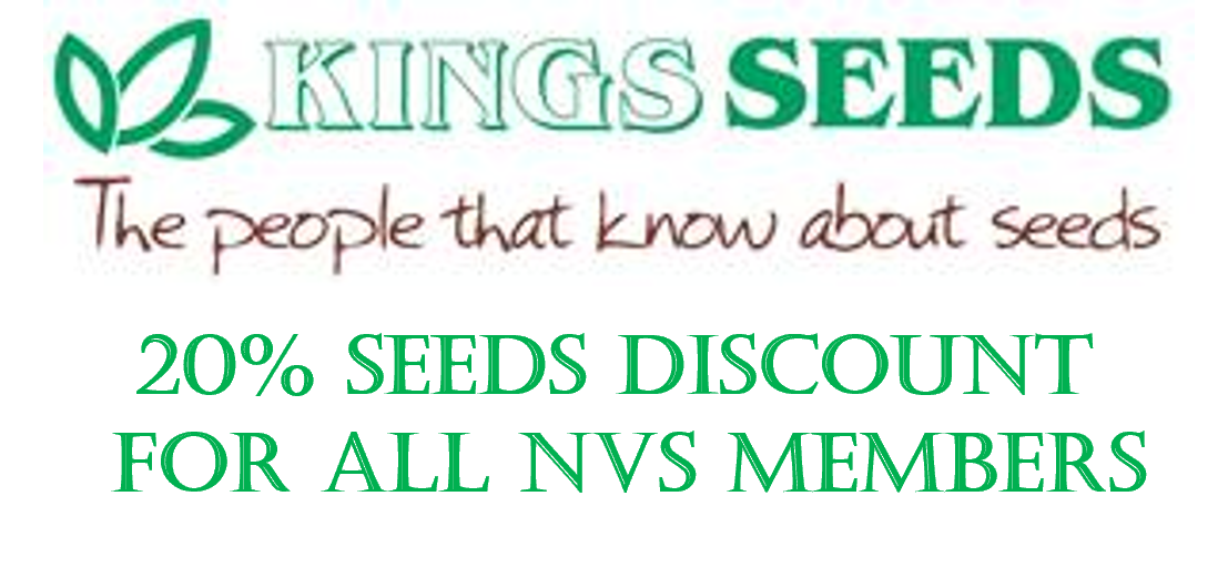 Fantastic 20 discount from Kings Seeds............ read more National Vegetable Society
