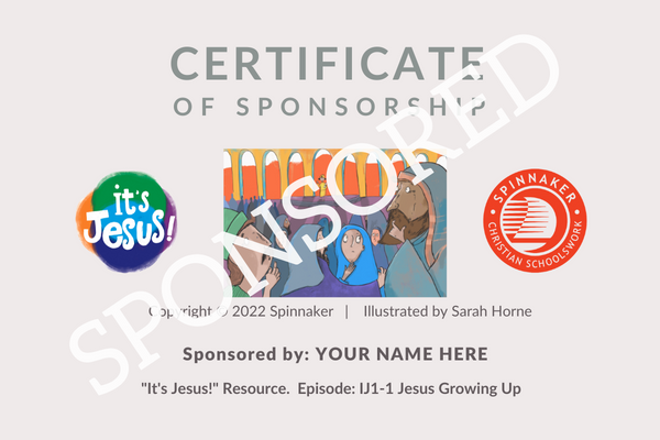 Certificate of Sponsorship