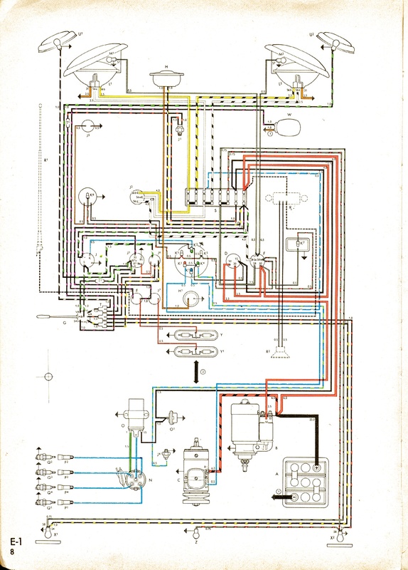 Wiring - VW Split Screen - 1962 - US | The Split Screen Van Club