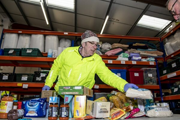 Donations at The Welcome Centre