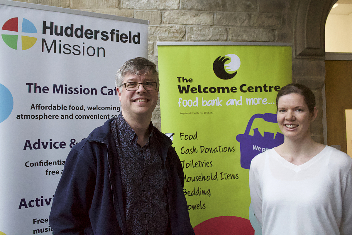 Paul Bridges and Ellie Coteau